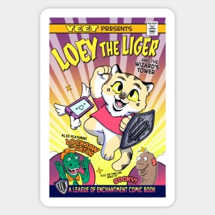 Loey the Liger #1 Cover Sticker